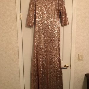 Evening wear. Rose Gold. Size 6. Great condition.